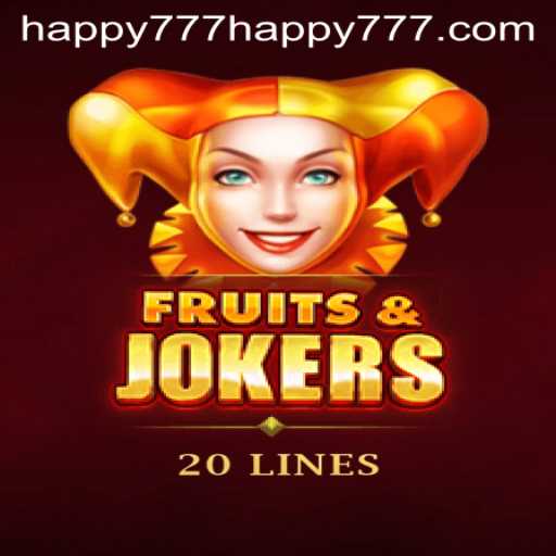 FruitsAndJokers20: A Fresh Spin on Slot Gaming with Happy777
